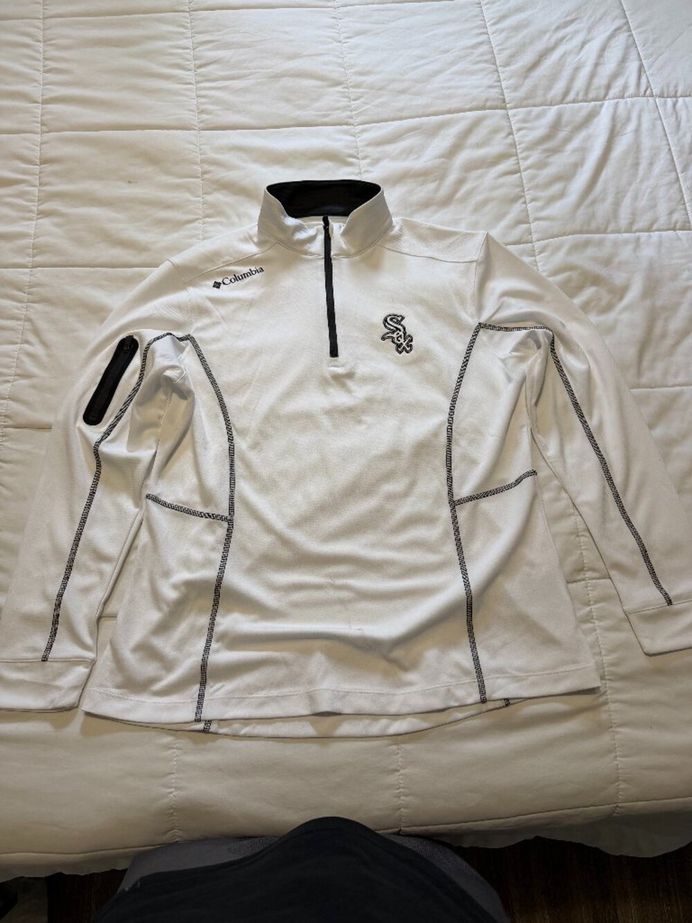 Columbia Chicago White Sox Omni-Wick Shotgun 1/4 zip